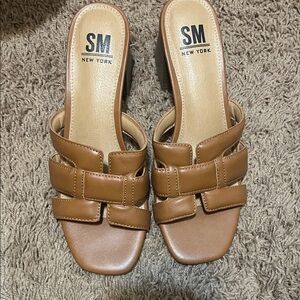 SM New York Women's Brown Mules